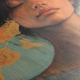 Portrait 196 Canvas Art 18" x 24" / 45 x 60 cm / Black