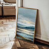 Abstract 1961 Canvas Art 18" x 24" / 45 x 60 cm / Black
