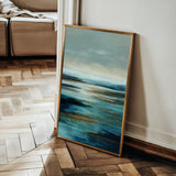 Abstract 1962 Canvas Art 18" x 24" / 45 x 60 cm / Black