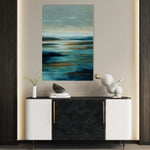 Abstract 1962 Canvas Art 18" x 24" / 45 x 60 cm / Black