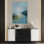 Abstract 1963 Canvas Art 18" x 24" / 45 x 60 cm / Black