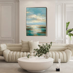 Abstract 1964 Canvas Art 18" x 24" / 45 x 60 cm / Black