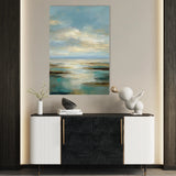 Abstract 1964 Canvas Art 18" x 24" / 45 x 60 cm / Black