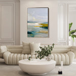 Abstract 1965 Canvas Art 18" x 24" / 45 x 60 cm / Black