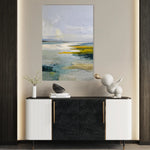 Abstract 1965 Canvas Art 18" x 24" / 45 x 60 cm / Black