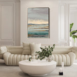 Abstract 1966 Canvas Art 18" x 24" / 45 x 60 cm / Black