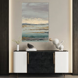 Abstract 1966 Canvas Art 18" x 24" / 45 x 60 cm / Black