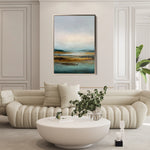 Abstract 1967 Canvas Art 18" x 24" / 45 x 60 cm / Black