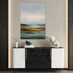 Abstract 1967 Canvas Art 60 x 40 cm / Black