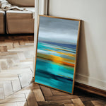 Abstract 1968 Canvas Art 18" x 24" / 45 x 60 cm / Black