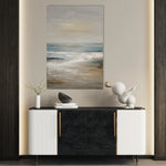 Abstract 1969 Canvas Art 18" x 24" / 45 x 60 cm / Black