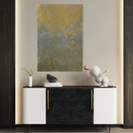 Abstract 197 Canvas Art 18" x 24" / 45 x 60 cm / Black