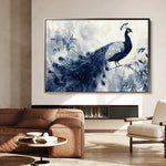 Animals 197 Canvas Art 18" x 24" / 45 x 60 cm / Black