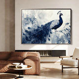 Animals 197 Canvas Art 18" x 24" / 45 x 60 cm / Black