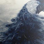 Animals 197 Canvas Art 18" x 24" / 45 x 60 cm / Black