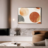 Boho 197 Canvas Art 18" x 24" / 45 x 60 cm / Black