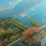 Landscape 197 Canvas Art 18" x 24" / 45 x 60 cm / Black