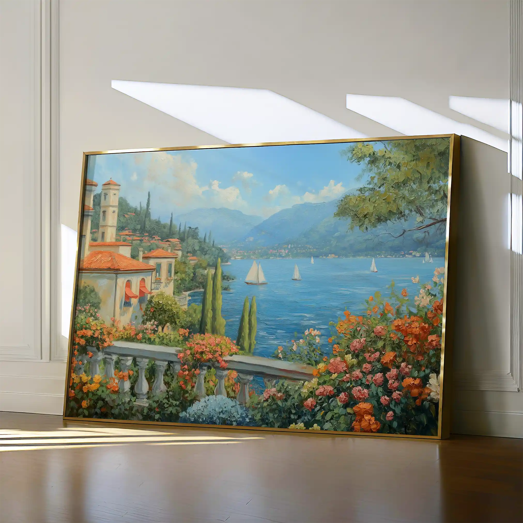 Landscape 197 Canvas Art 60 x 40 cm / Black