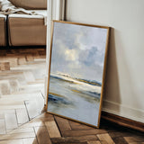Abstract 1971 Canvas Art 18" x 24" / 45 x 60 cm / Black