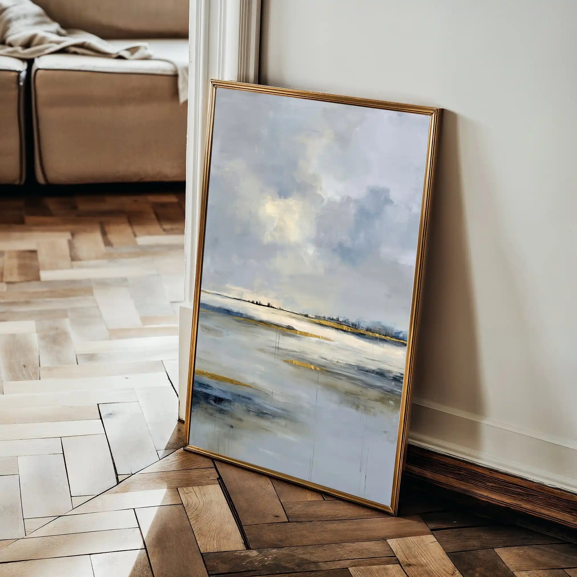 Abstract 1971 Canvas Art 60 x 40 cm / Black