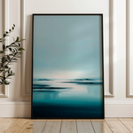 Abstract 1973 Canvas Art 18" x 24" / 45 x 60 cm / Black
