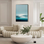 Abstract 1973 Canvas Art 60 x 40 cm / Black