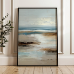 Abstract 1975 Canvas Art 18" x 24" / 45 x 60 cm / Black