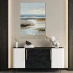 Abstract 1975 Canvas Art 18" x 24" / 45 x 60 cm / Black