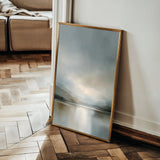Abstract 1976 Canvas Art 18" x 24" / 45 x 60 cm / Black