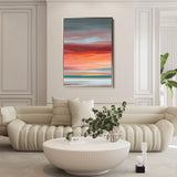 Abstract 1979 Canvas Art 18" x 24" / 45 x 60 cm / Black