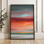 Abstract 1979 Canvas Art 60 x 40 cm / Black