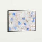 Floral 198 Canvas Art 60 x 40 cm / Black