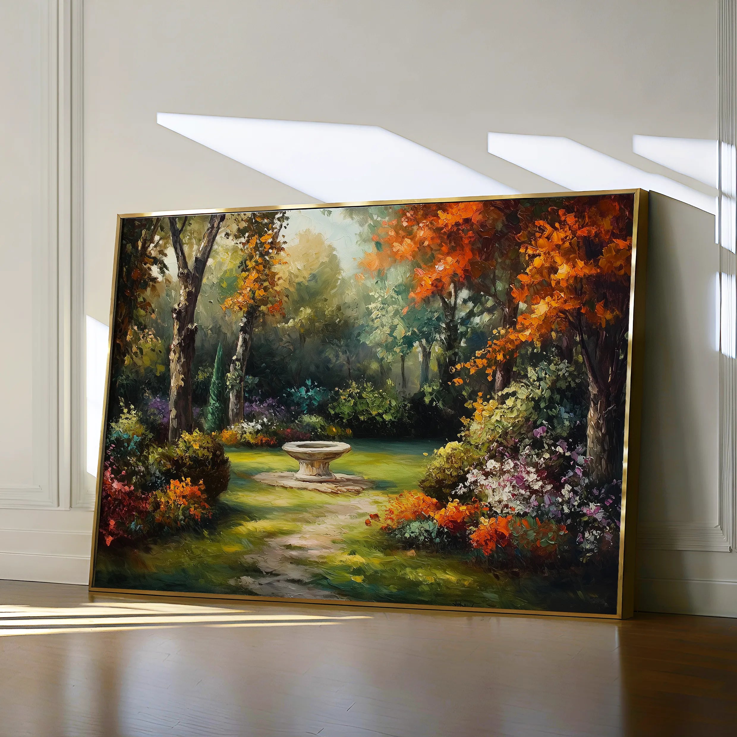Landscape 198 Canvas Art 18" x 24" / 45 x 60 cm / Black