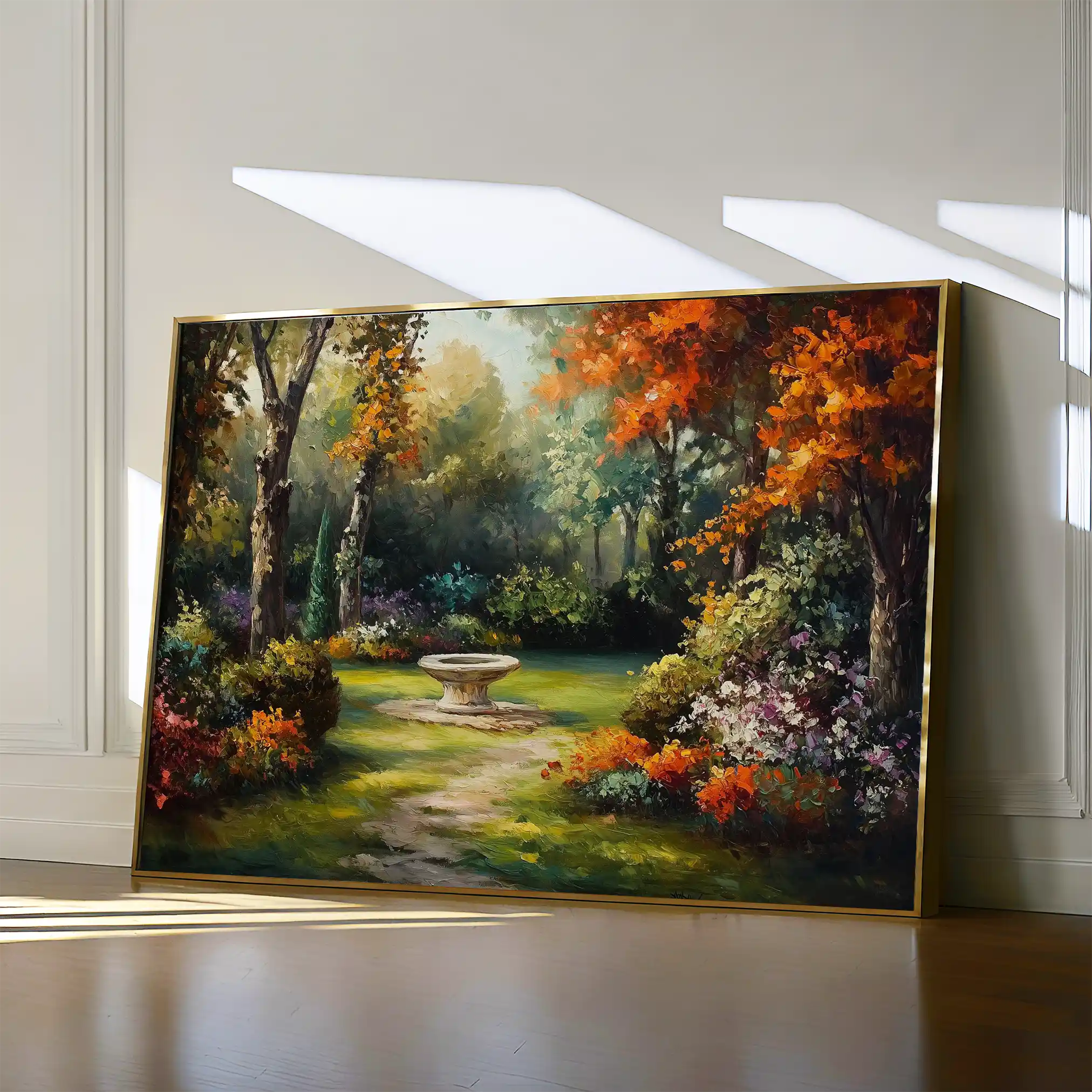 Landscape 198 Canvas Art 60 x 40 cm / Black