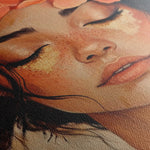 Portrait 198 Canvas Art 60 x 40 cm / Black