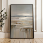 Abstract 1980 Canvas Art 18" x 24" / 45 x 60 cm / Black