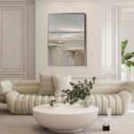 Abstract 1980 Canvas Art 18" x 24" / 45 x 60 cm / Black