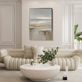 Abstract 1980 Canvas Art 18" x 24" / 45 x 60 cm / Black