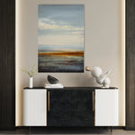 Abstract 1981 Canvas Art 18" x 24" / 45 x 60 cm / Black