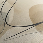 Abstract 1985 Canvas Art 18" x 24" / 45 x 60 cm / Black