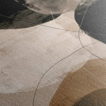 Abstract 1987 Canvas Art 60 x 40 cm / Black