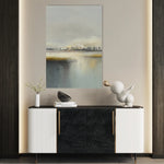 Abstract 1988 Canvas Art 18" x 24" / 45 x 60 cm / Black
