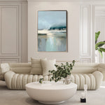 Abstract 1989 Canvas Art 18" x 24" / 45 x 60 cm / Black