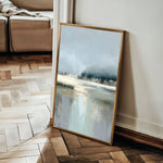 Abstract 1989 Canvas Art 18" x 24" / 45 x 60 cm / Black