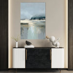 Abstract 1989 Canvas Art 18" x 24" / 45 x 60 cm / Black
