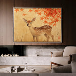 Animals 199 Canvas Art 18" x 24" / 45 x 60 cm / Black