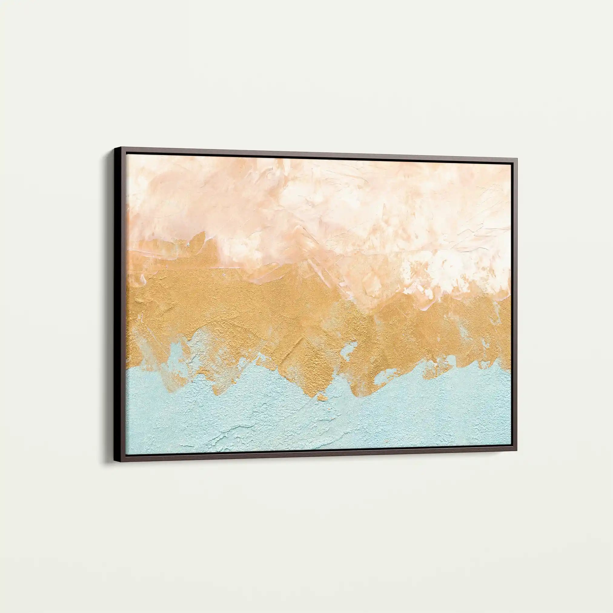 Abstract 199 Canvas Art 60 x 40 cm / Black