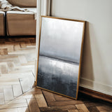 Abstract 1991 Canvas Art 18" x 24" / 45 x 60 cm / Black