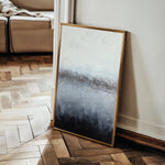 Abstract 1992 Canvas Art 18" x 24" / 45 x 60 cm / Black