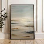 Abstract 1993 Canvas Art 18" x 24" / 45 x 60 cm / Black